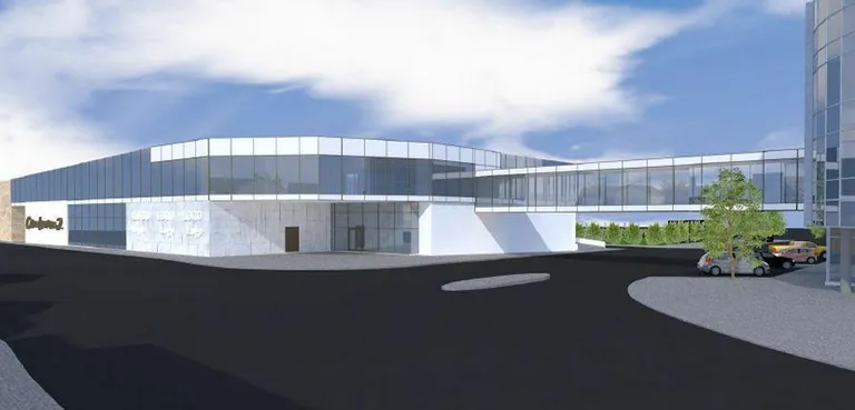 Centrum 2 laiendamise ja Centrumi peahoonega liitmise üle vaieldi pikka aega ning detailplaneeringu juurde pakuti illustratsiooniks selliseid eskiise.