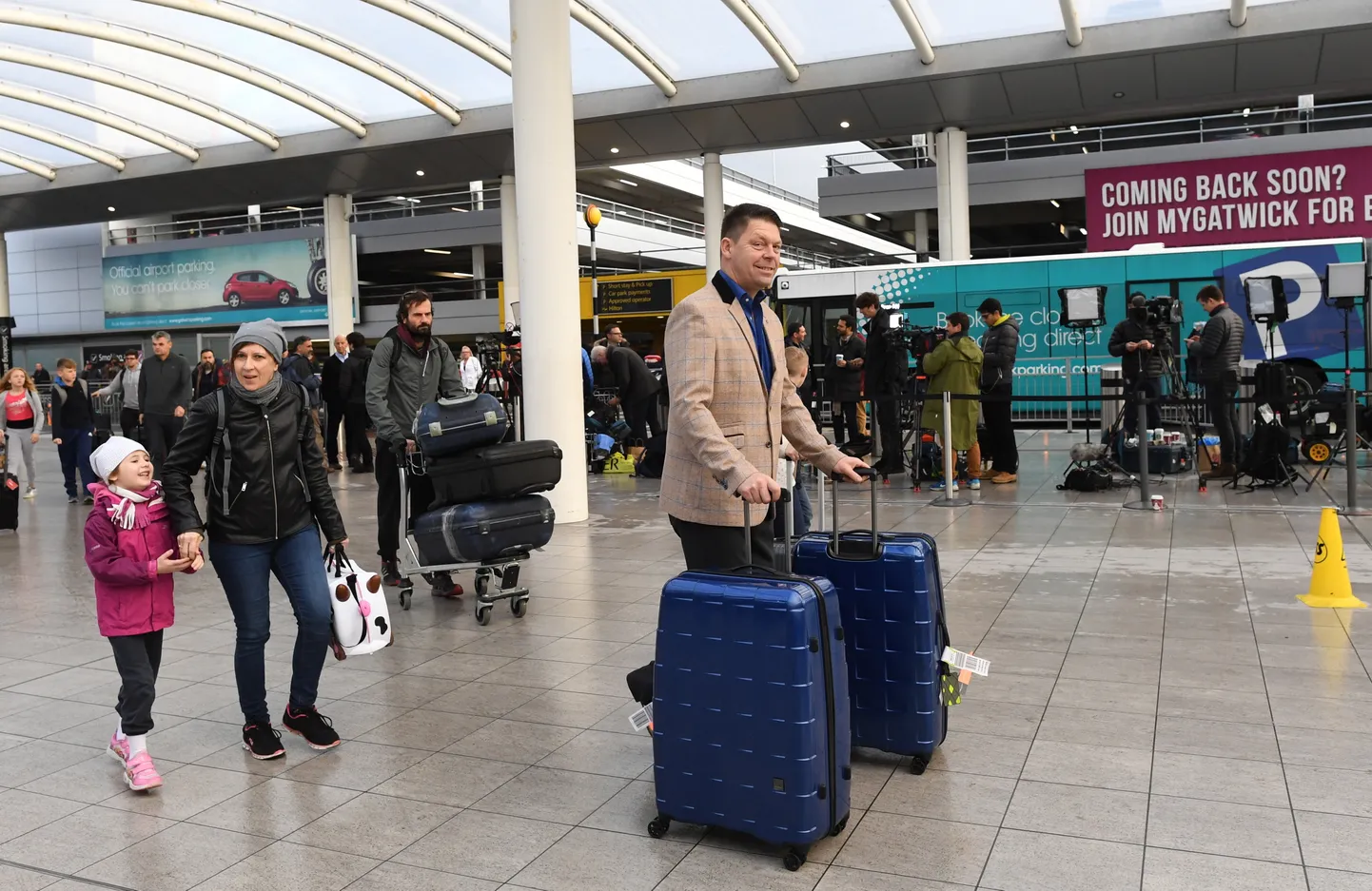 Londoni Gatwicki lennujaam.