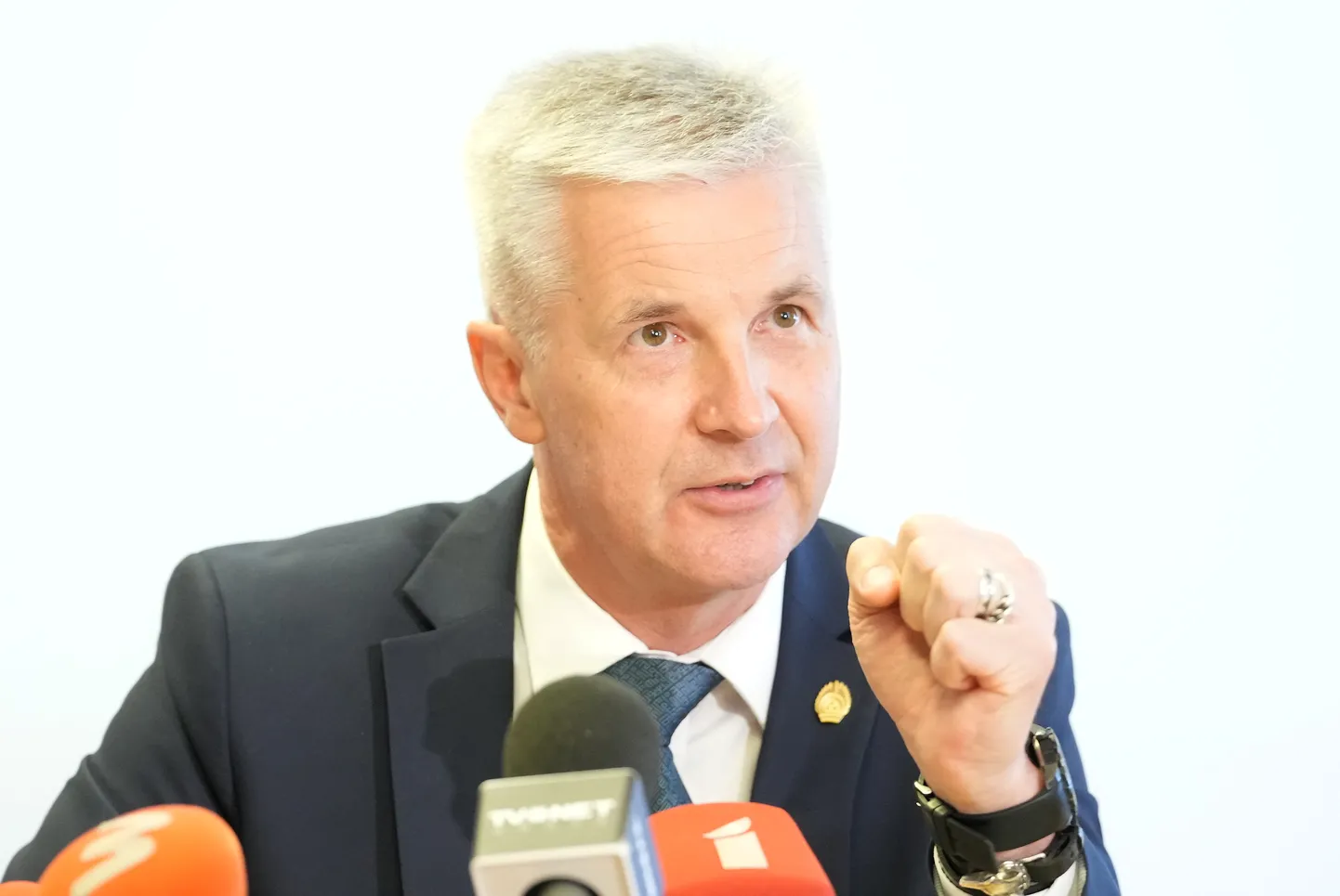 Läti kaitseminister Artis Pabriks.
