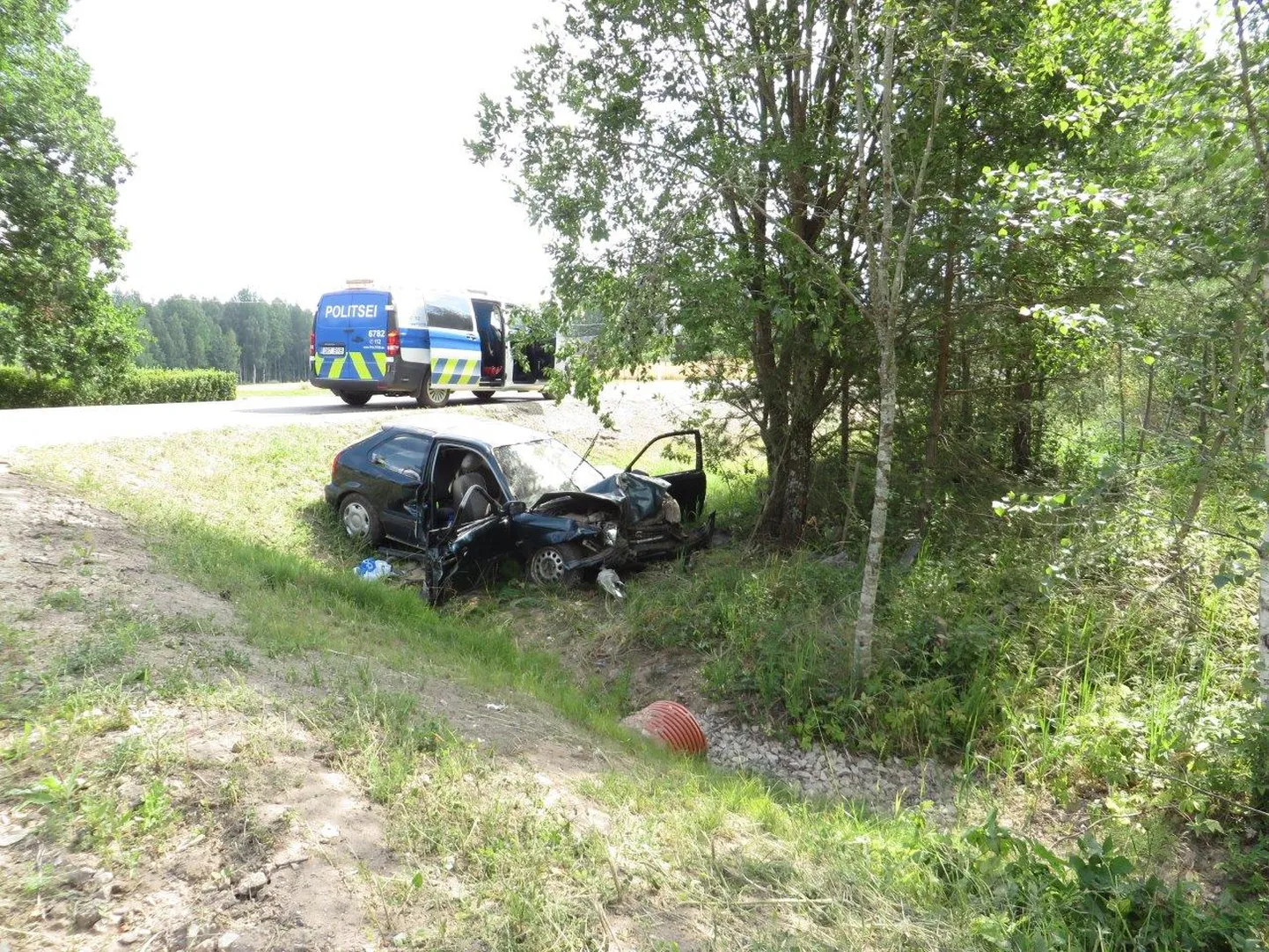 Setomaal hukkus autojuht