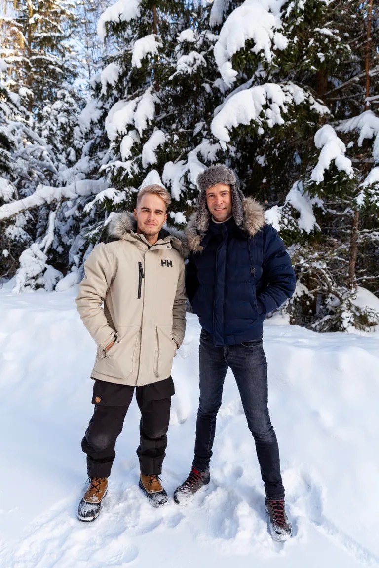 Hans Markus Antson ja Henri Laumets