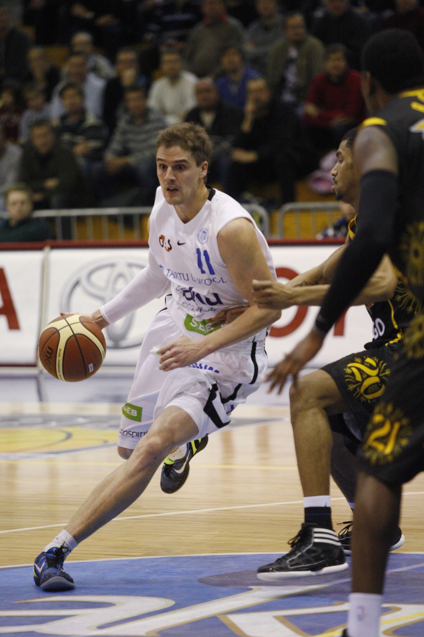 TÜ korvpallimeeskonna mängija Marek Doronin.