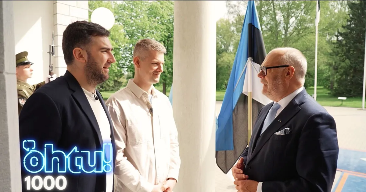 ÕHTU! 1000 Juubelisaate videolugu viis saatejuhid Jüri Butšakovi ja ...