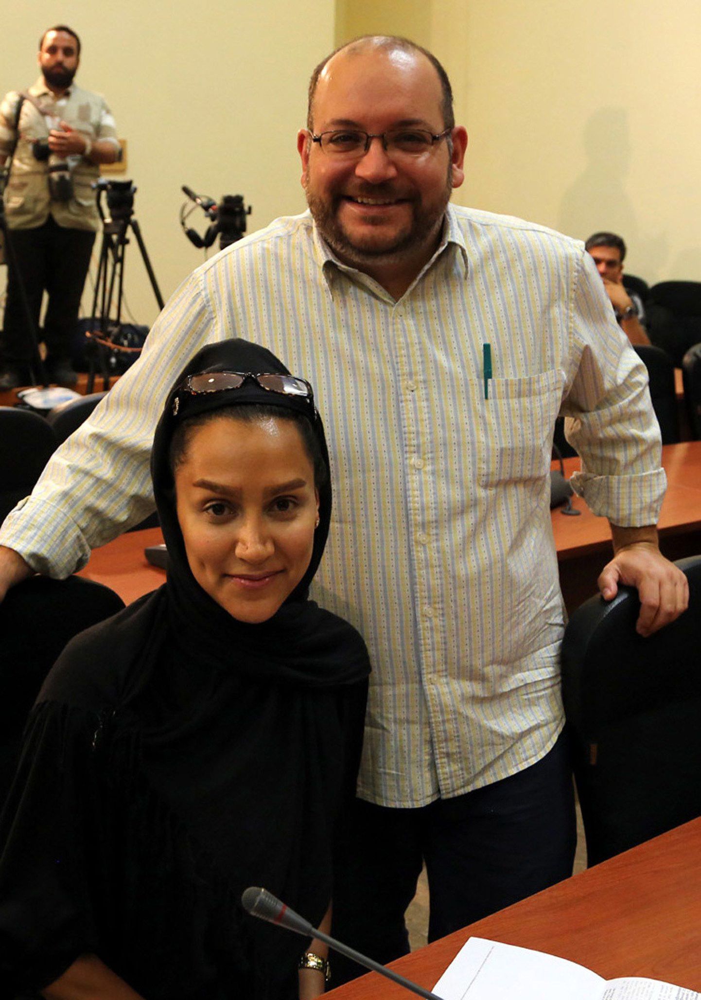 Washington Posti ajakirjanik Jason Rezaian ja tema abikaasa  Yeganeh Saleh.