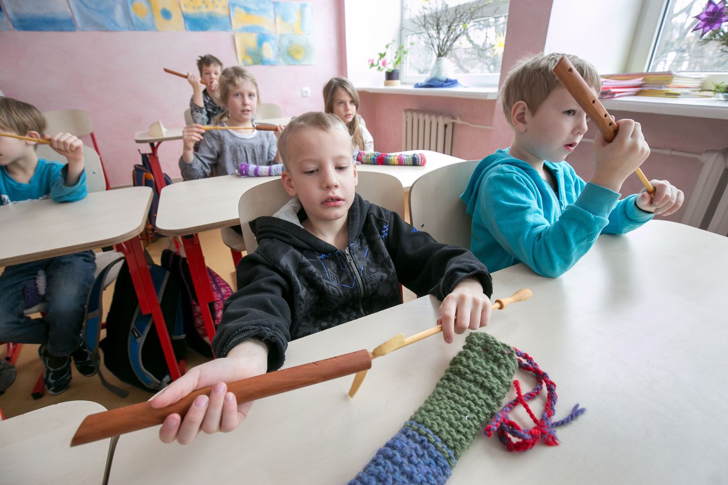 Herbert Hahni kool avati 2013. aasta sügisel. Praegu õpib koolis 65 last.
