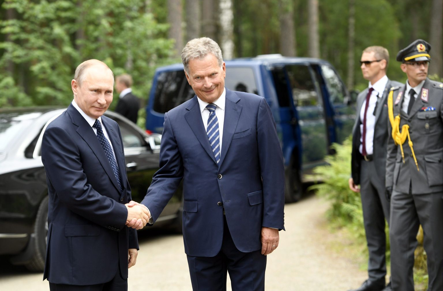 Niinistö ja Putin läinud aasta juulis.