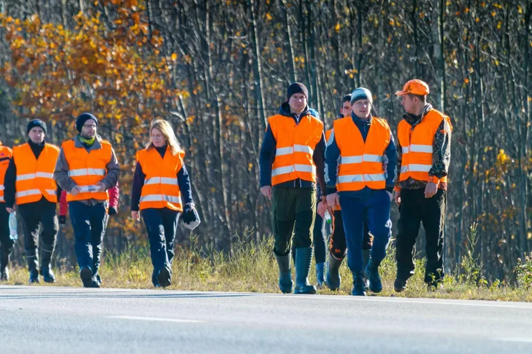 Markkus Ansbergi otsingud 2017. aastal, kaks aastat pärast tema kadumist.