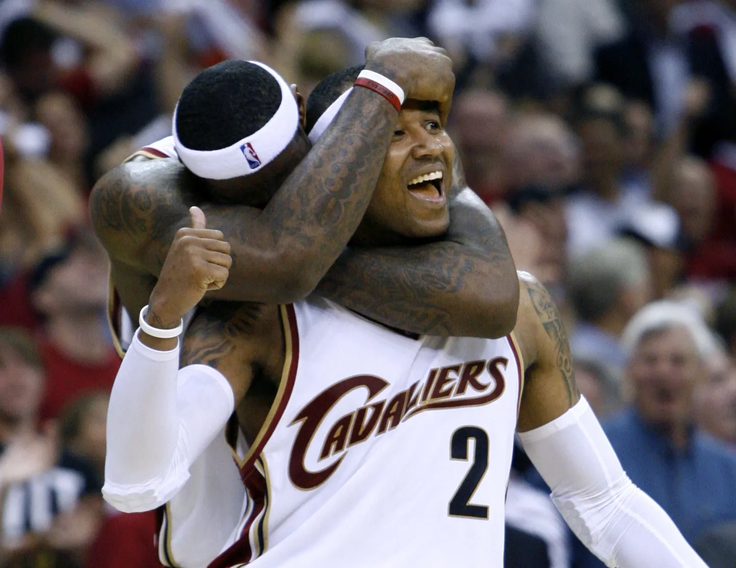 LeBron James (vasakul) ja Mo Williams