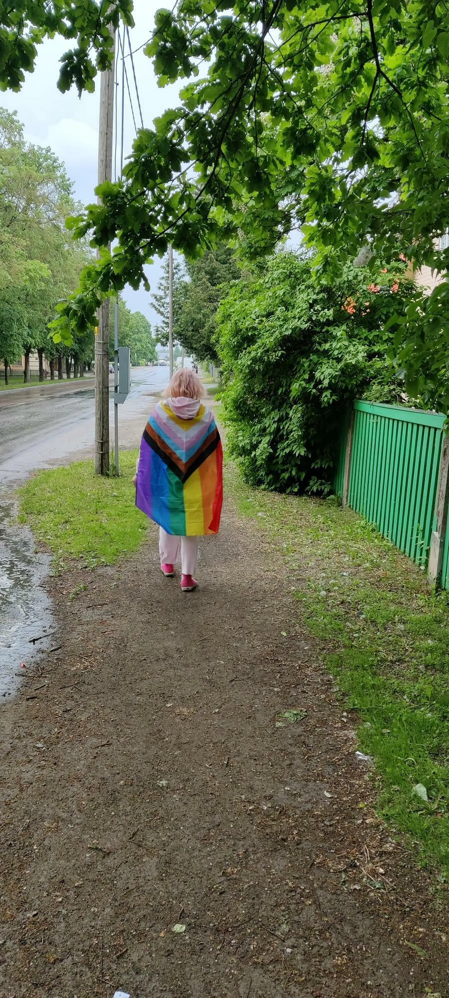 Väiksemaid LGBT+ kogukonna üritusi toimus ka nädala sees, näiteks kolmapäeva õhtul oli vikerkaarelippu linnapildis näha.