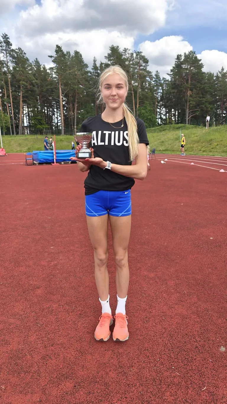 Naomi Toomenurm püstitas Kuusalus Eesti rekordi. Ühtlasi sealse staadioni tipptulemuse.