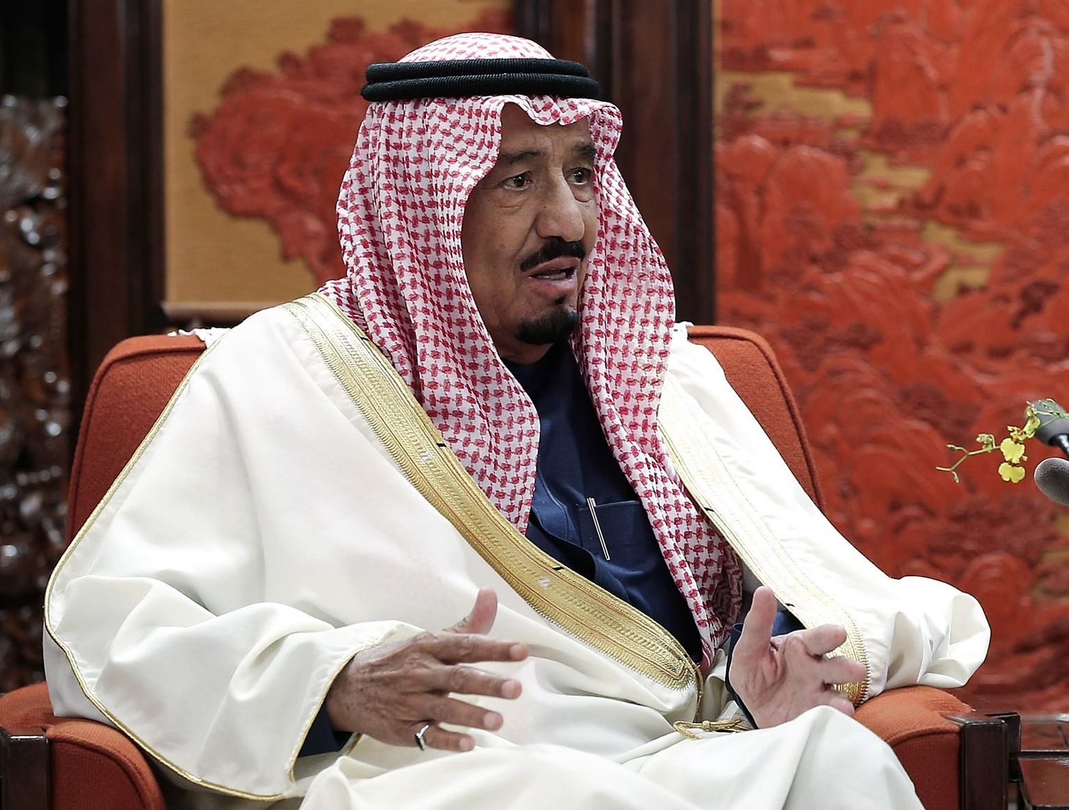 Saudi Araabia kuningas Salman bin Abdul Aziz al-Saud.