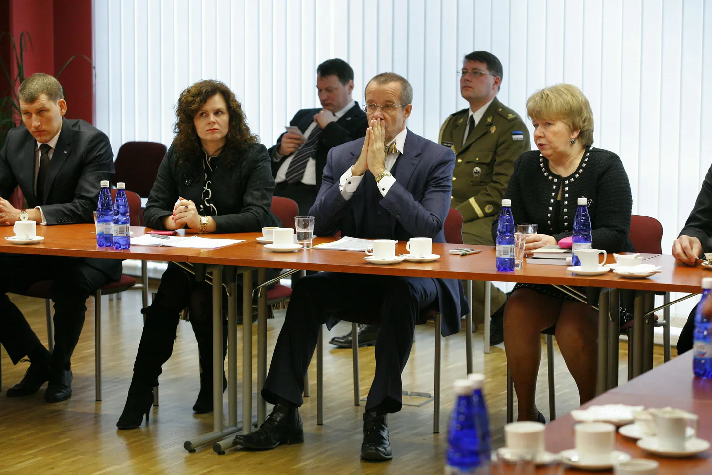 President Toomas Hendrik Ilvese kahepäevane Pärnumaa visiit algas Pärnumaa kutsehariduskeskuse külastamisega.