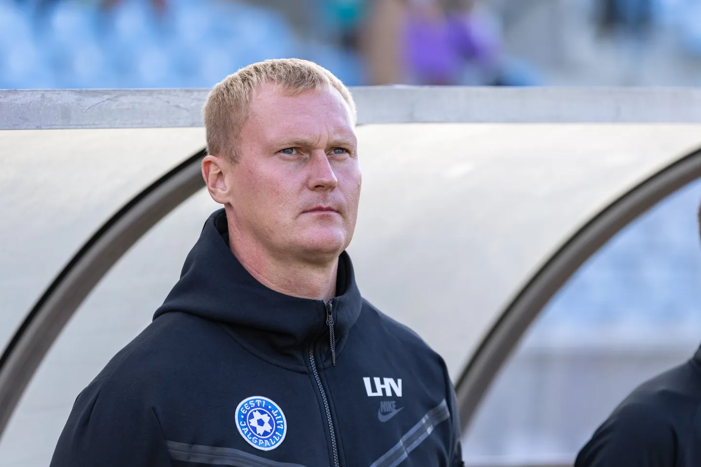 FC Kuressaare peatreener Sander Post.