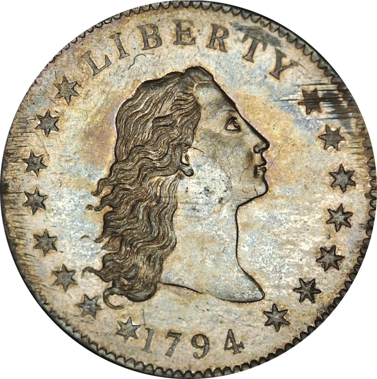 1794. aasta USA hõbedollar