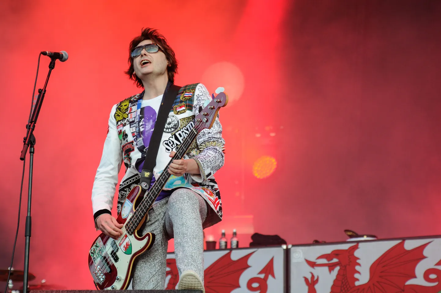 Basskitarrist Nicky Wire.