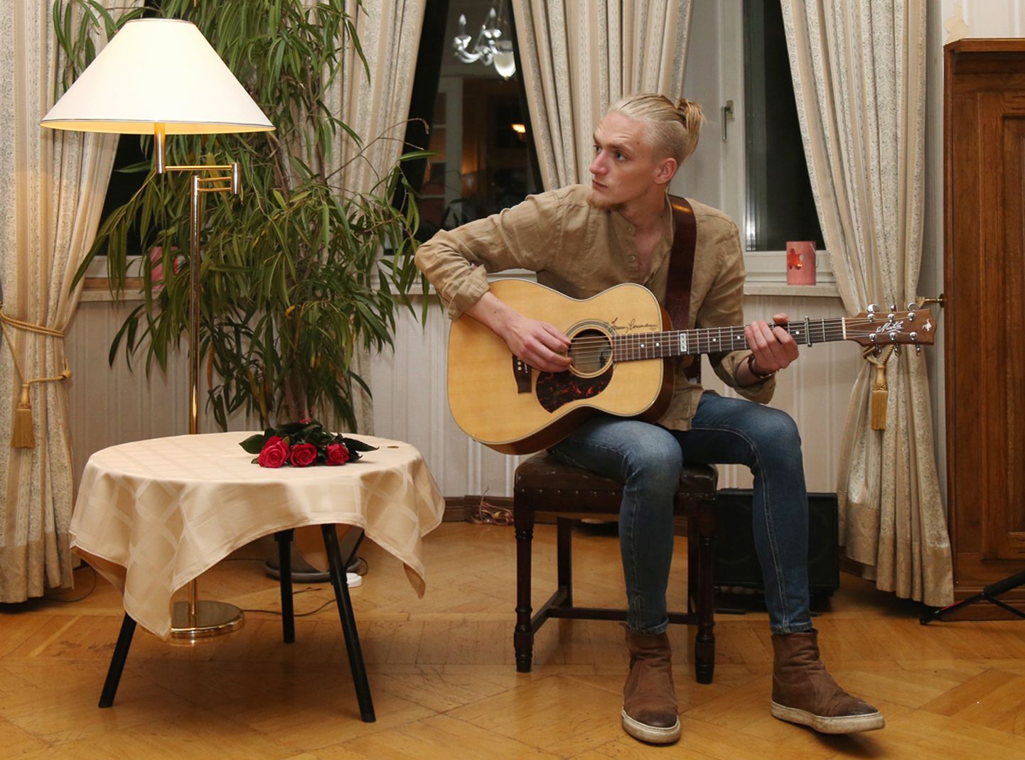 Ammende villas annavad kontserdi Brigita Murutar ja Paul Neitsov (pildil).