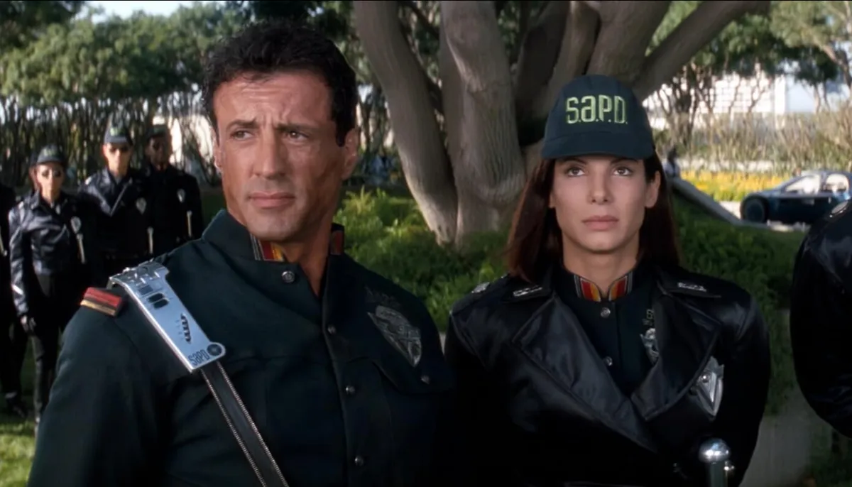 In the film *Demolition Man*, police officer John Spartan (played by Sylvester Stallone) is cryogenically frozen in 1996 and awakened four decades later in a hyper-controlled America, where even the smallest infraction has serious consequences.