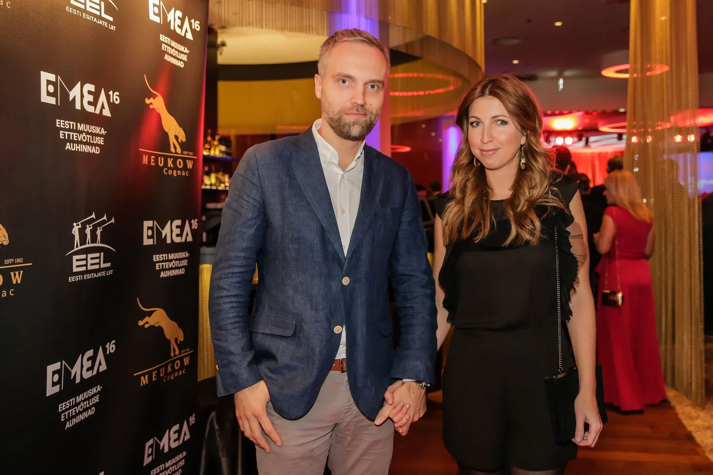 Eesti Muusikaettevõtluse Auhinnad 2016 gala. Fred Krieger ja Maarja-Liis Ilus