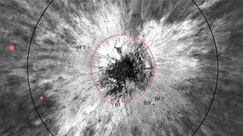 NASA kosmosesond avastus Kuul haruldase kraatri