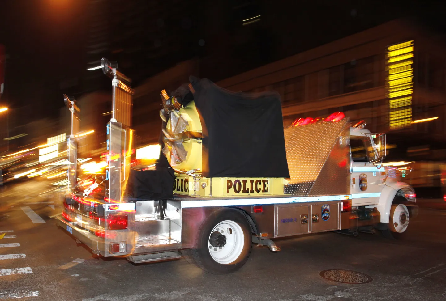 New Yorgi politsei eriauto Times Square'il.