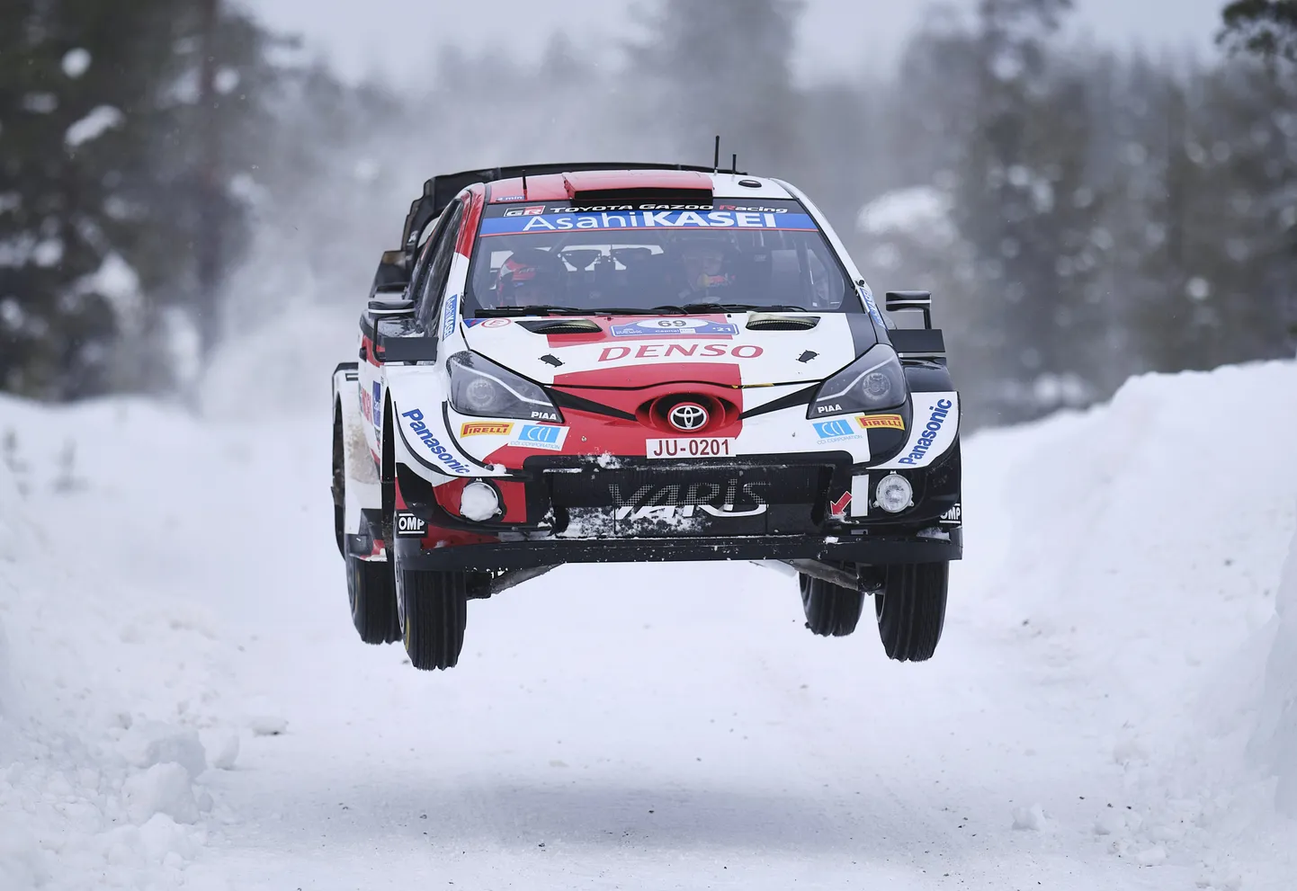 Kalle Rovanperä Arctic Rally'l.