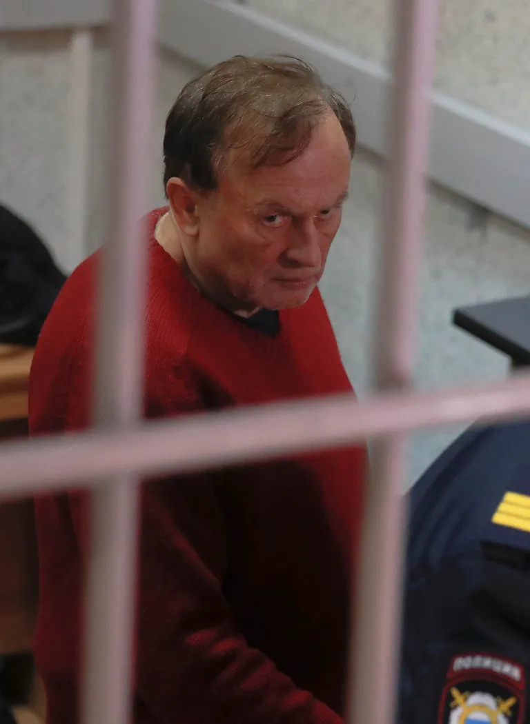 Venemaa ajaloolane Oleg Sokolov pärast vahistamist möödunud aasta novembris