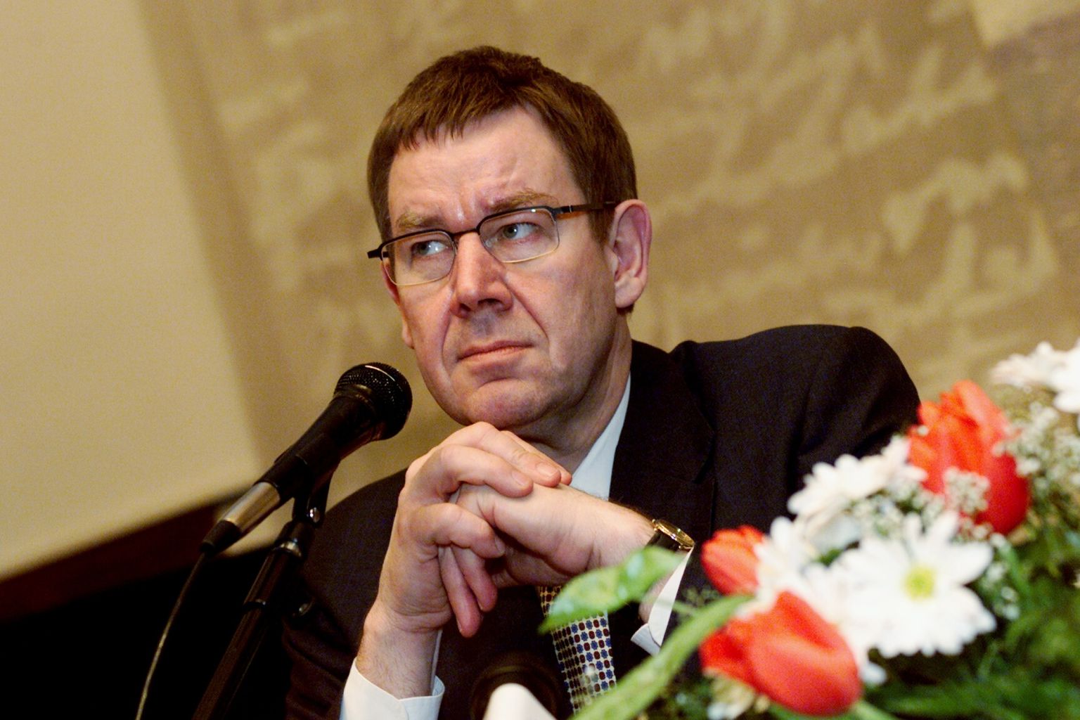 Taani toonane peaminister Poul Nyrup Rasmussen külastas 2000. aasta märtsis Eestit.