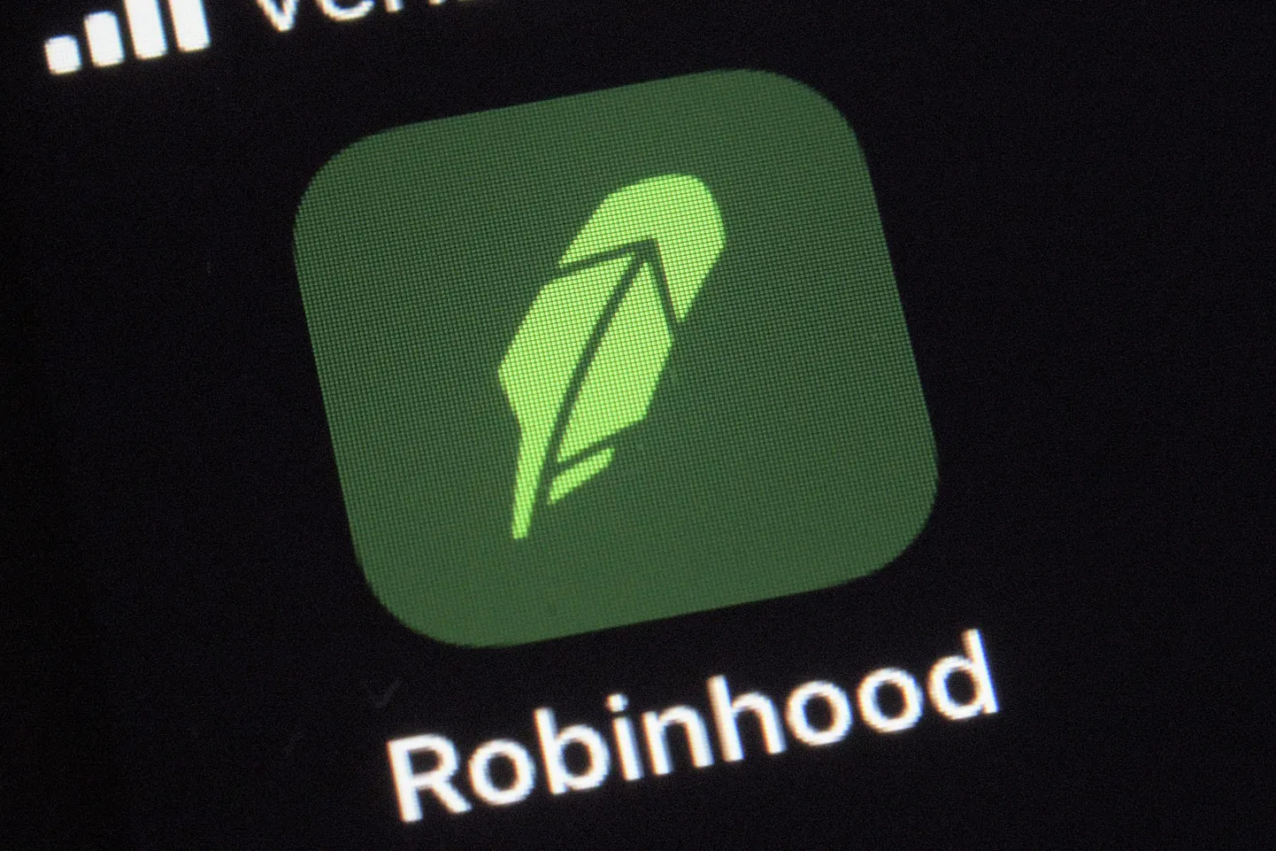 Robinhoodi äppi logo.