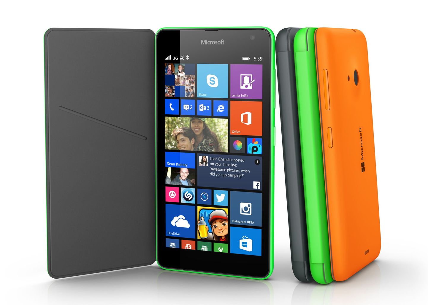 Microsofti Lumia 535 nutitelefon on juba ilma Nokia brändita.