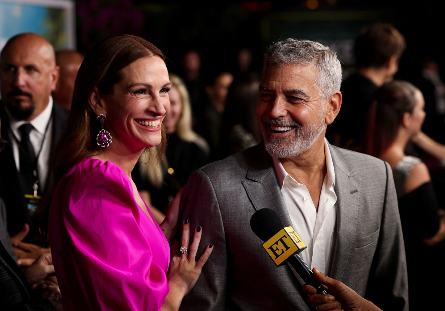 Julia Roberts ja George Clooney.