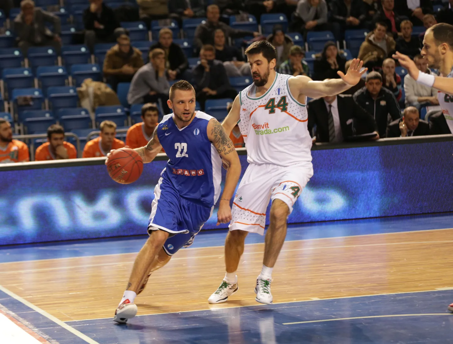 Armands Škele (vasakul).