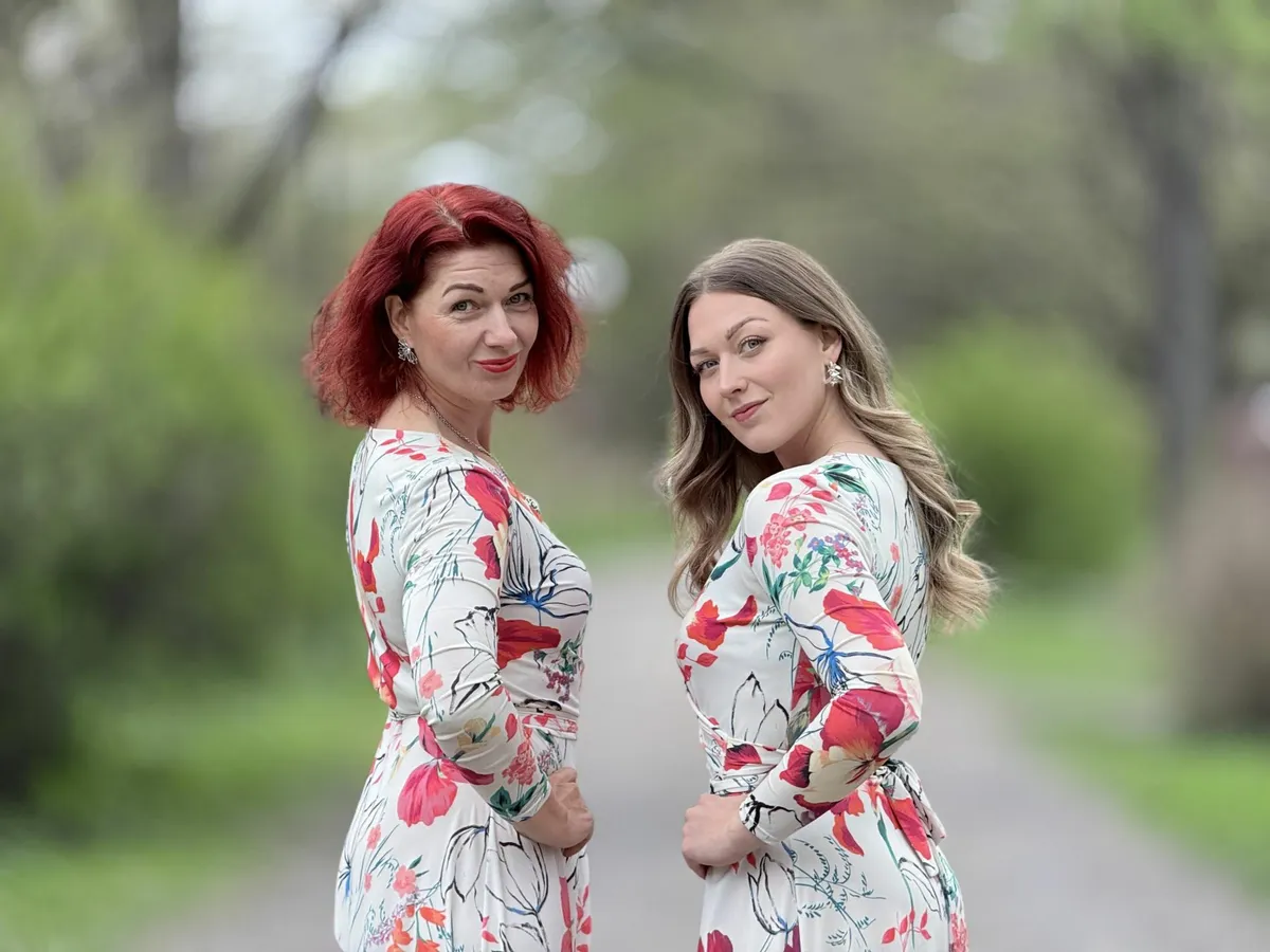 Ema Lilian ja tütar Katarina Elisabeth Saage. Ema-tütre vanusevahe on 20 aastat. FOTO: