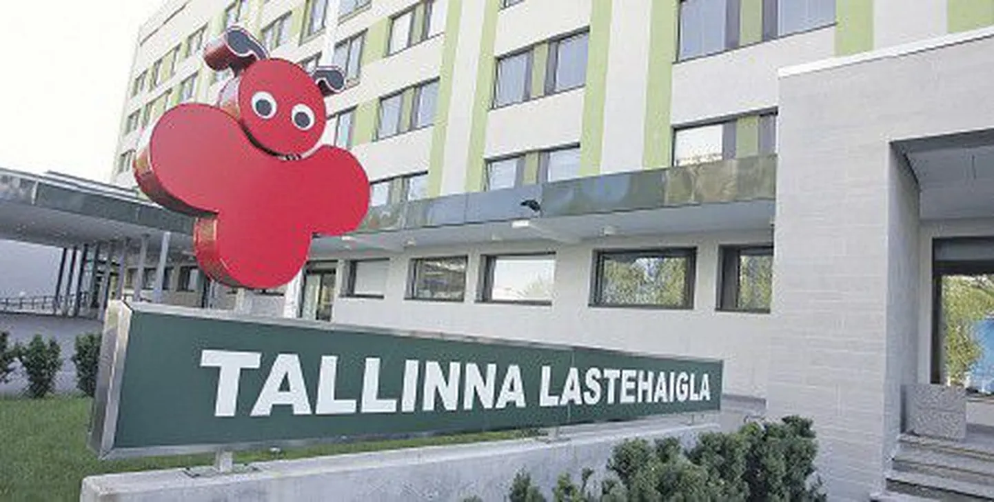 В год Таллиннская детская больница принимает около 11 000 маленьких пациентов.