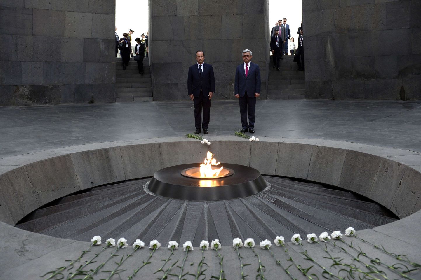 Armeenia genotsiidi ohvritele pühendatud mälestusmärk Jerevanis.