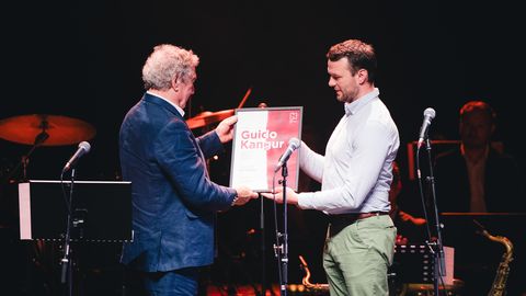 Guido Kangur sai Eesti Näitlejate Liidu auliikmeks