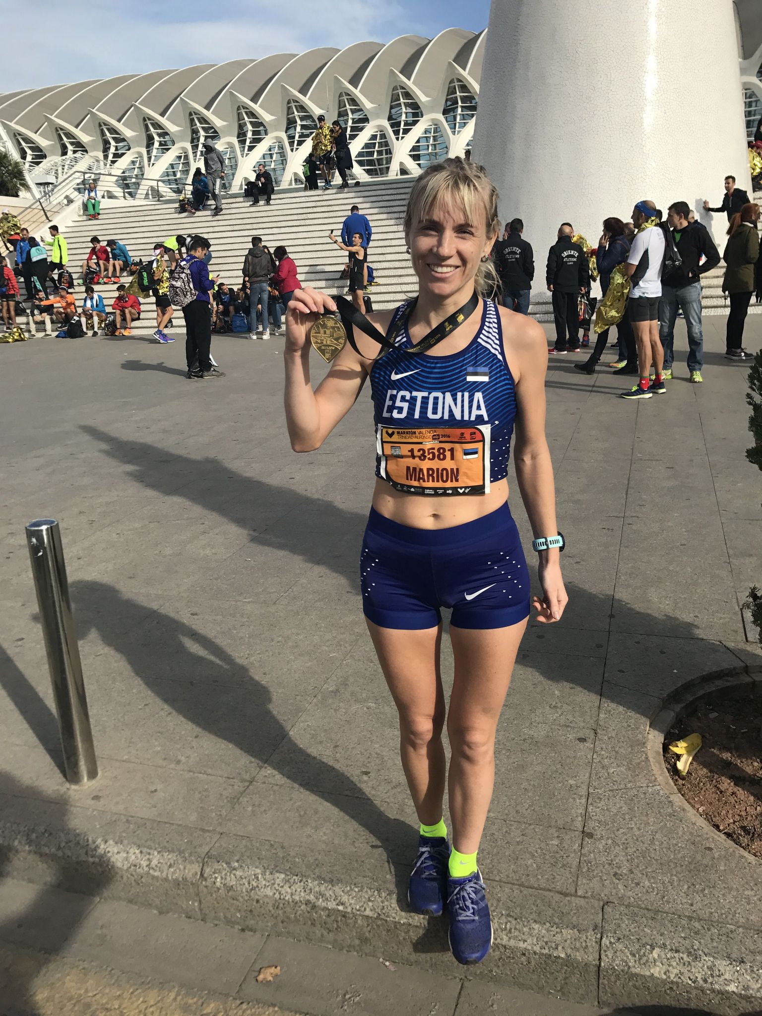 Krediidikindlustuse maaklerina töötav Marion Tibar, kahe lapse ema, on Hispaanias Valencias jooksnud esimest korda maratoni alla kolme tunni, 2:57.35ga.