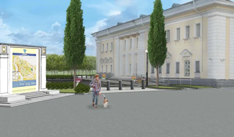 Nõnda hakkavad välja nägema uuenenud väljak ja haljasala.