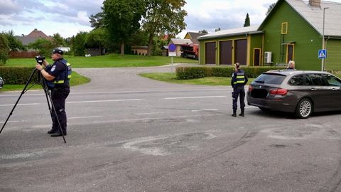Politsei reidilt tabati viis kiirustavat juhti