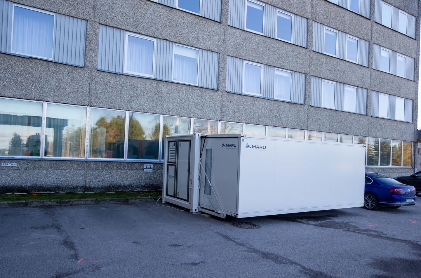 Viljandi haigla teostab hetkel erakorraliste haigete eelkontrolli haigla kõrval paiknevas mobiilses konteinerhaiglas.