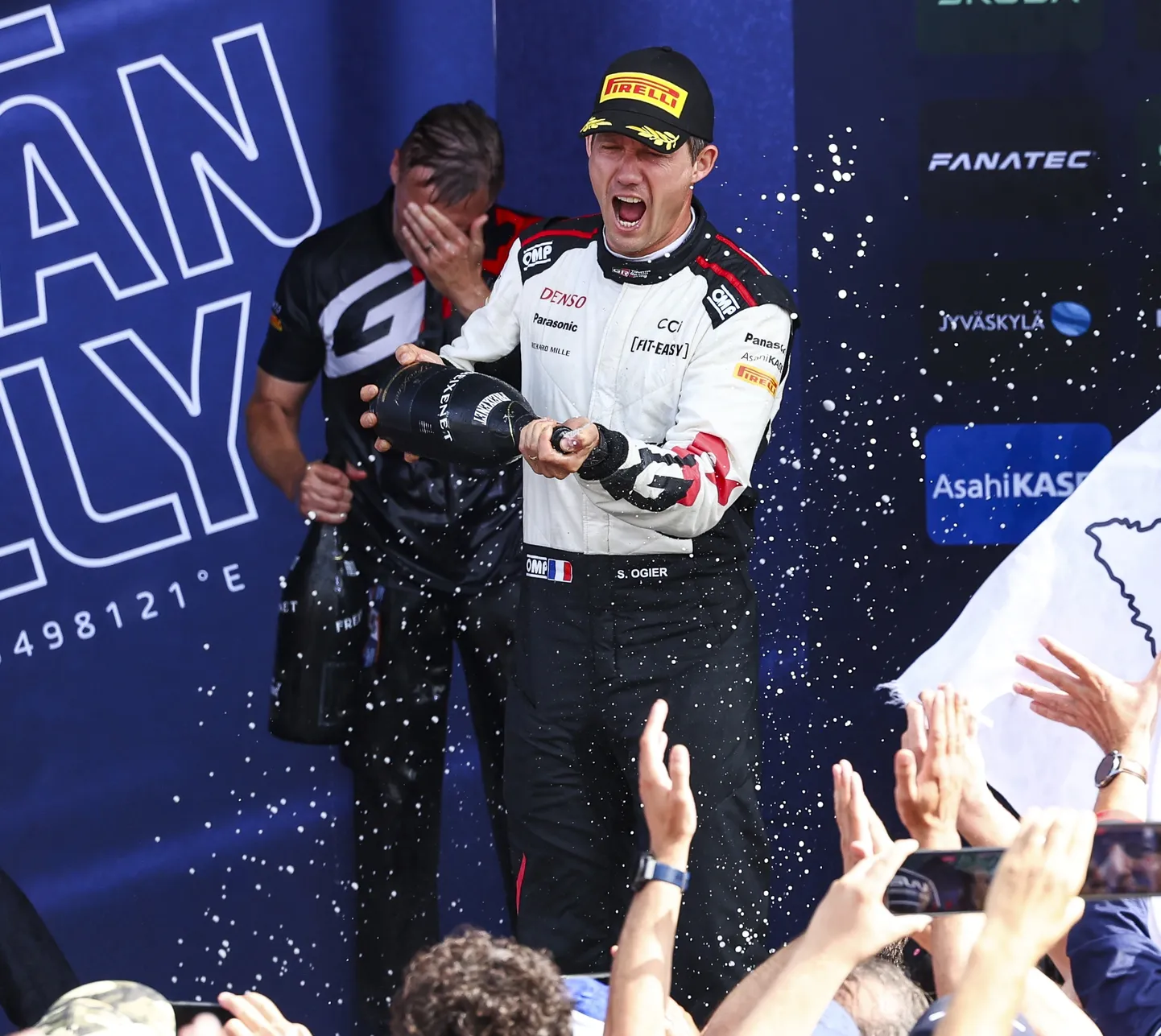 Sébastien Ogier võitis Soome MM-ralli.