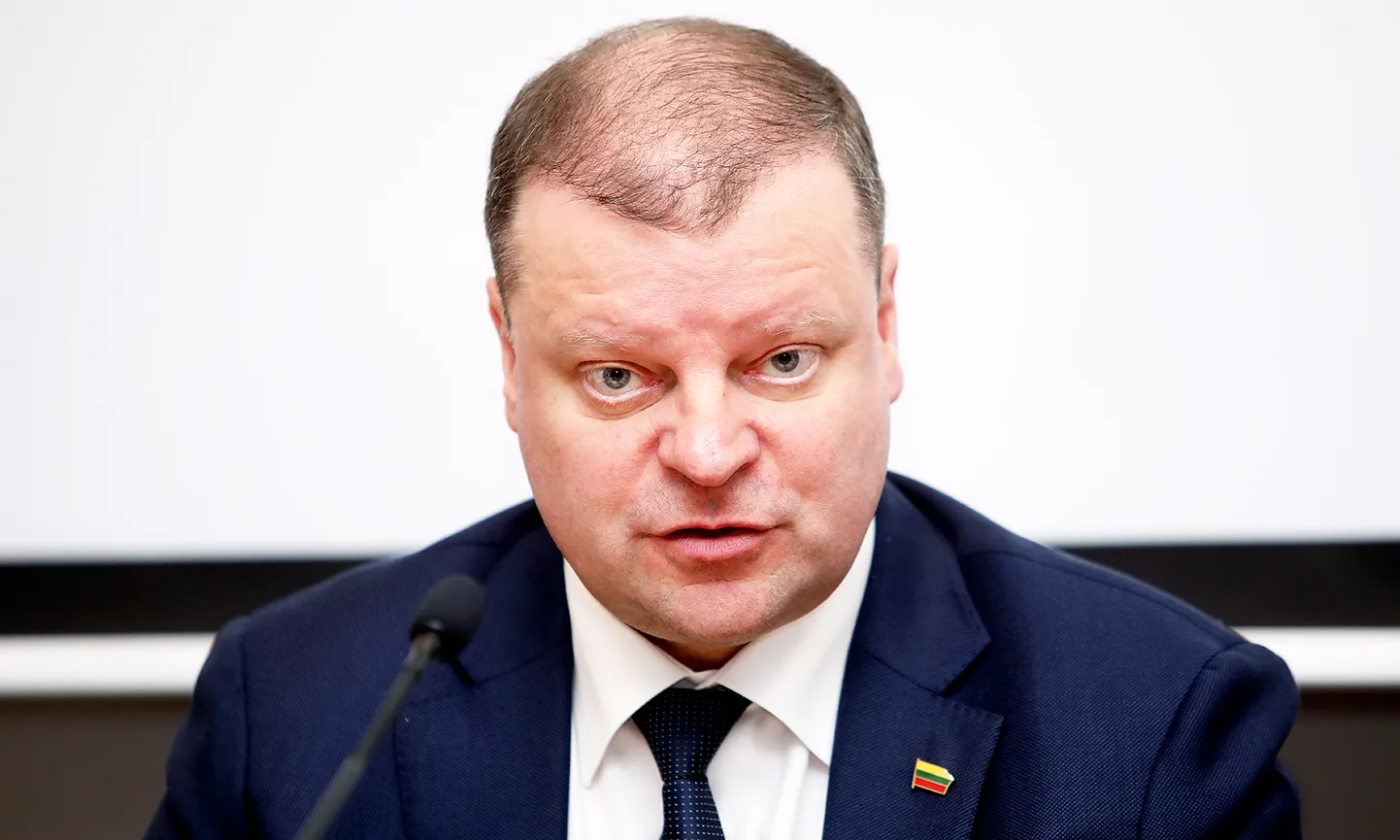 Премьер-министр Литвы Саулюс Сквернялис
