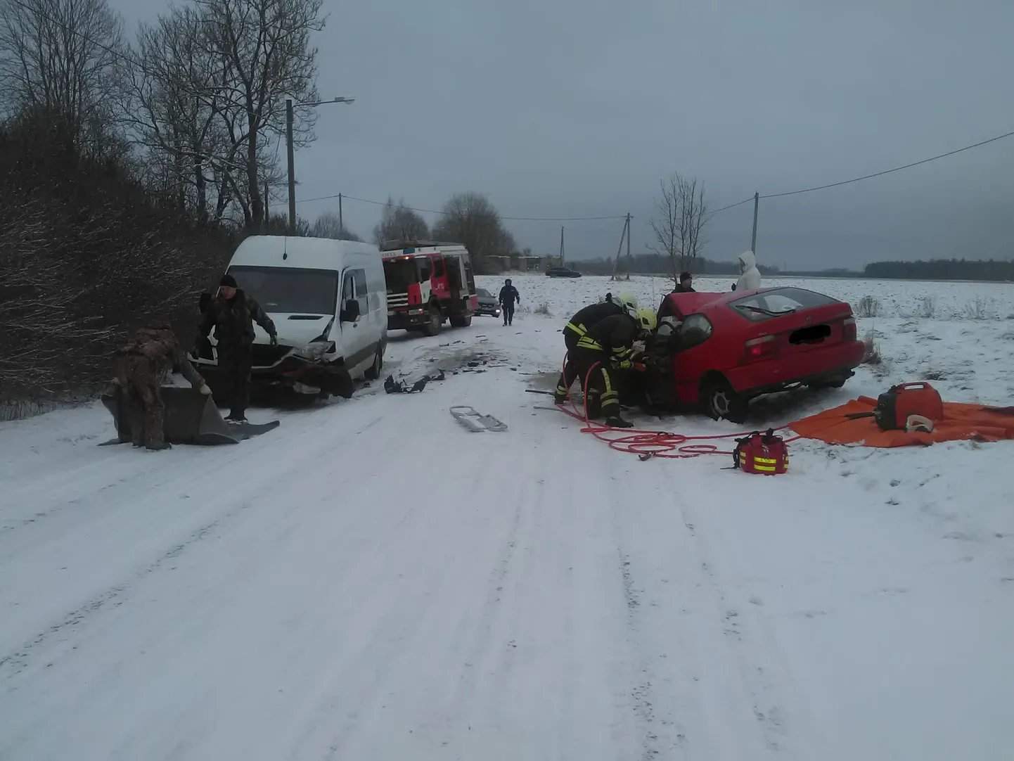 Liiklusõnnetus Põltsamaal.