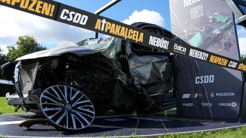 75 % Latvijas iedzīvotāju uzskata, ka avāriju galvenais iemesls ir pārgalvīga braukšana