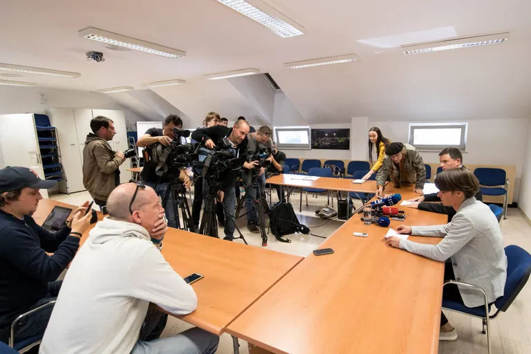 26. oktoobri pressikonverents Ljubljanas, kus avalikustati Teja Gregorinile esitatud dopingukahtlus.