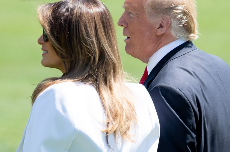 Donald ja Melania Trump 24. augustil