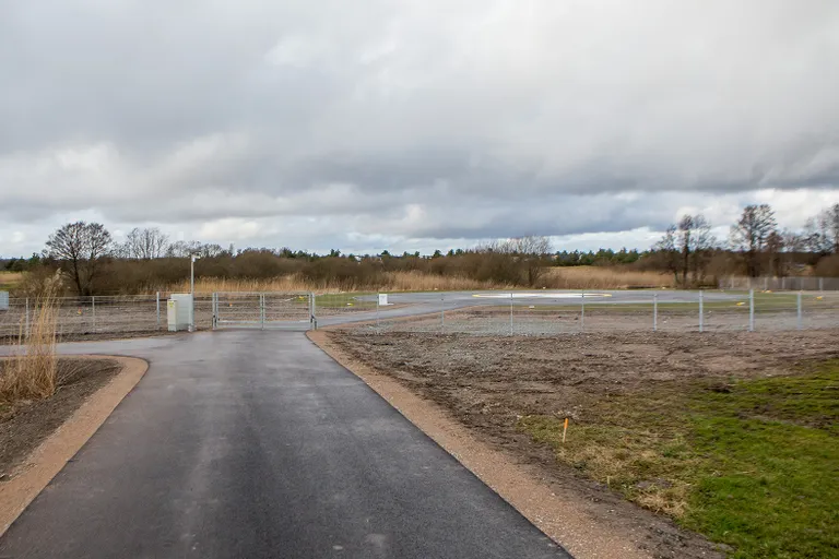Kuressaare Haigla kopteriplats.