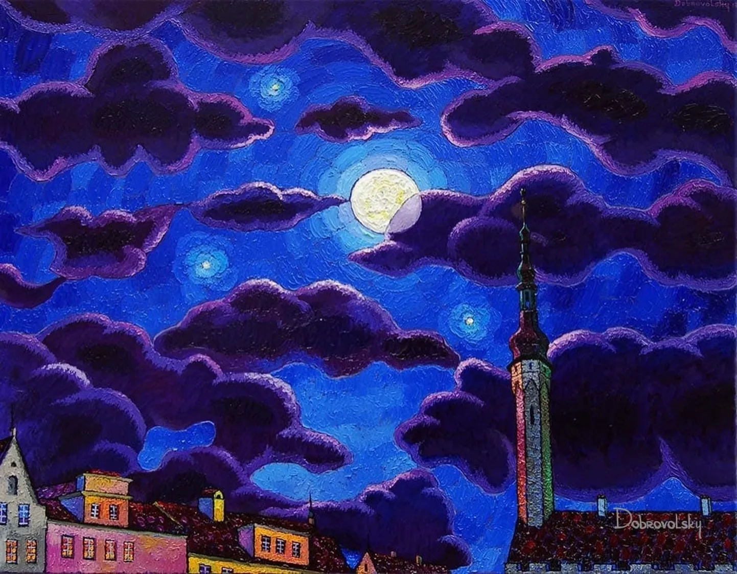 «Луна над Старым Таллинном».