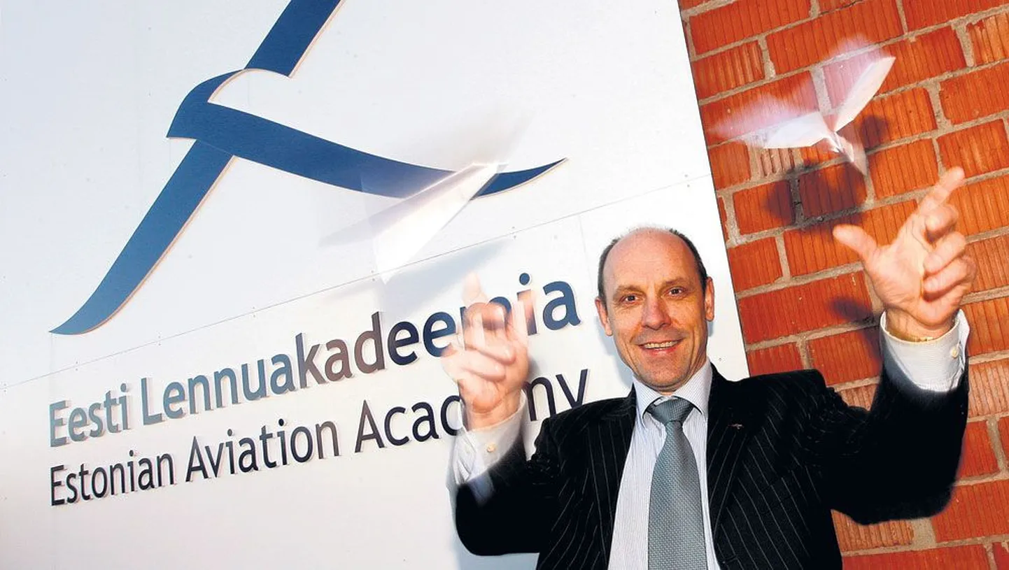 Eesti Lennuakadeemia rektor Jaan Tamm.