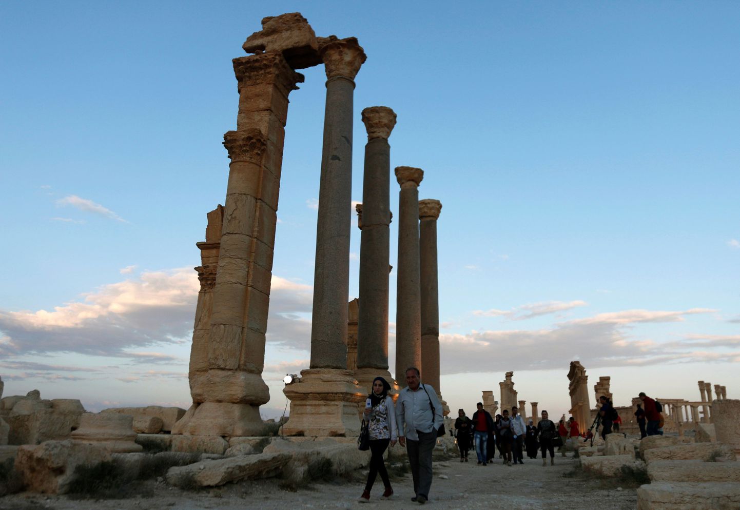 Ajaloolise Palmyra varemed