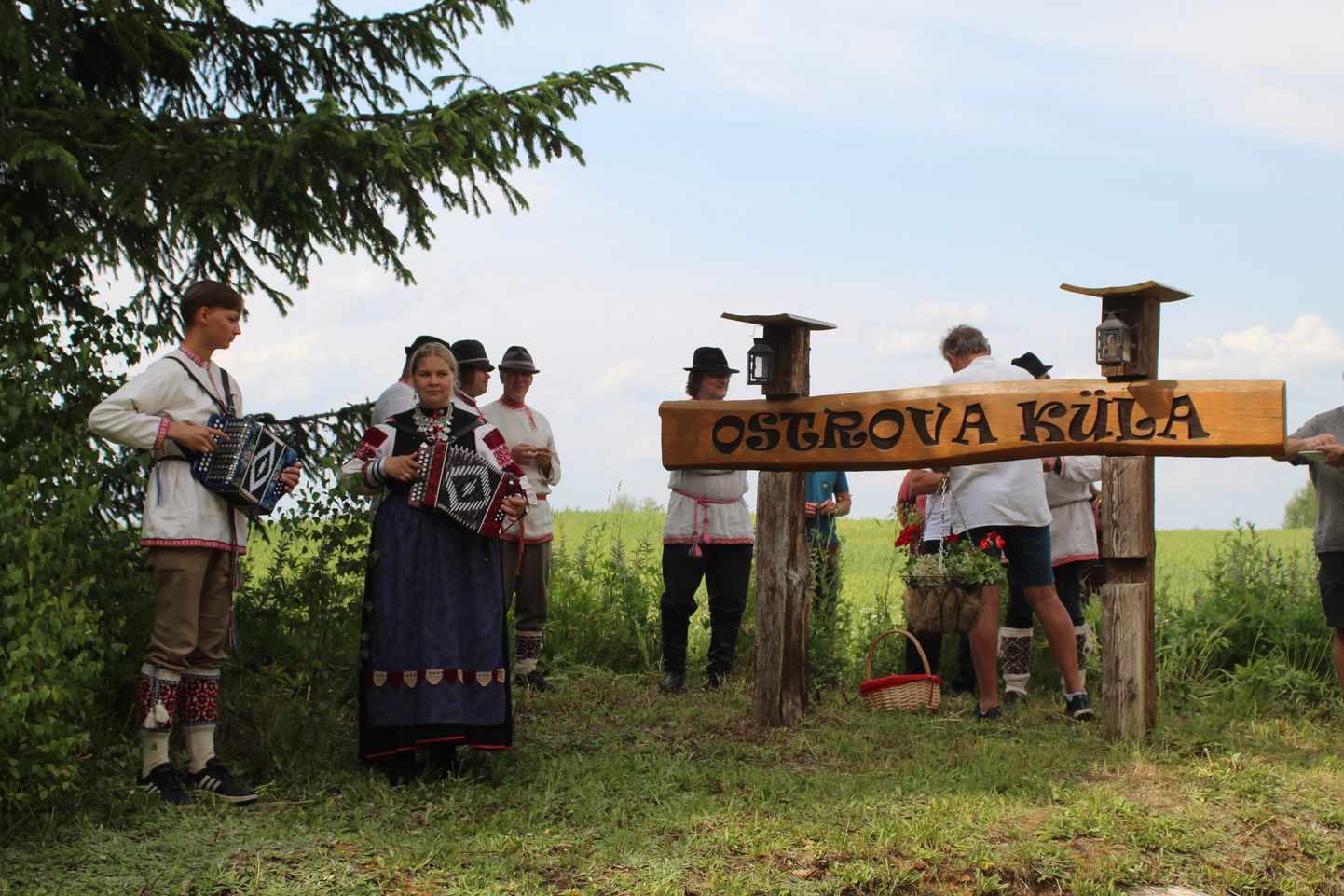 Ostrova küla võõrustas aasta küla 2023 konkursi komisjoni eelmisel kuul.